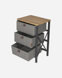 Outdoor-Schrank/Bücherregal – 3 Schubladen/Körbe – Modell Northwood