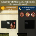 Automatic chicken skin opener with chicken skin - Luxury model - Metal with battery pack, solar cells and easy programming