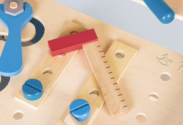 Tool trolley marked Kalle - Blue