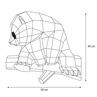 DIY/Do-it-yourself-Bastelset eines Pandas