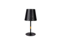 Tischleuchte Harter mit Solarzellen - Wiederaufladbar mit langer Betriebsdauer - für Haus, Garten und/oder Camping
