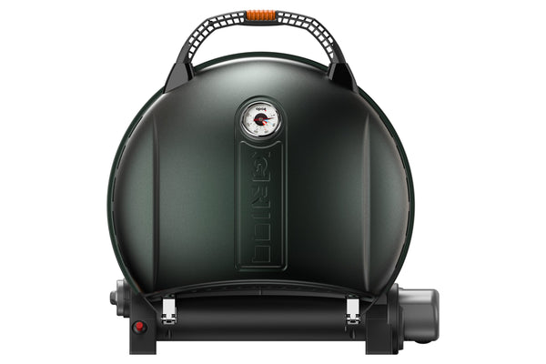 O-Grill 900T – Schwarz, Rot, Creme, Grün, Blau und Orange – Gasgrill