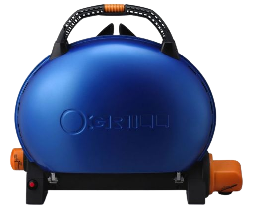O-Grill 500 - Creme, Grün, Blau und Orange - Gasgrill