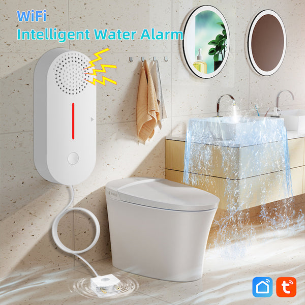 Wasserstandsalarm bei Wasserleckage – Mit WLAN