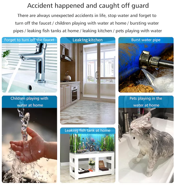 Wasserstandsalarm bei Wasserleckage – Mit WLAN