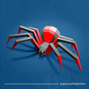DIY/do it yourself spider - Black and red